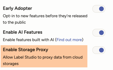 Image of proxy options